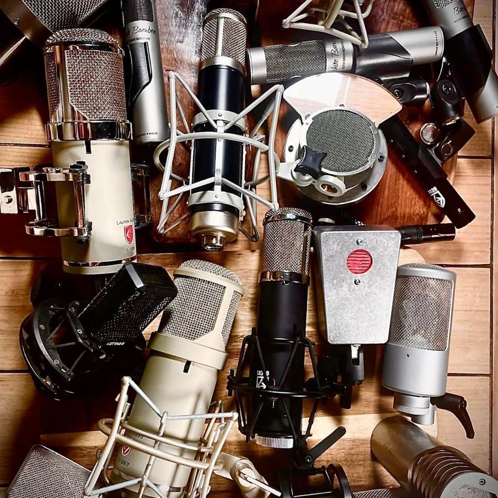 Collection de 15+ microphones